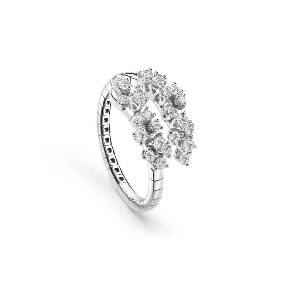 Mimosa White Gold and Diamonds Ring